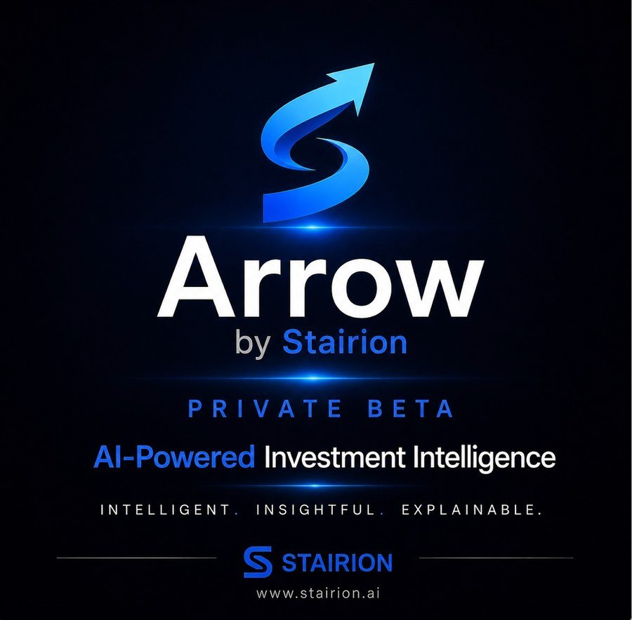 Arrow by Stairion private beta - AI-powered investment intelligence